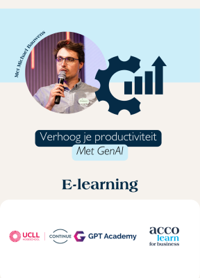 Cover van Verhoog je productiviteit met GenAI