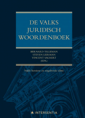 De Valks Juridisch Woordenboek (vijfde editie) - 9789400011465