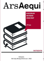 Burgerlijk wetboek 2026/2027